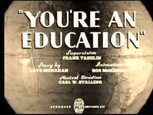 You're An Education