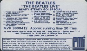 Ready Steady Go! The Beatles Live