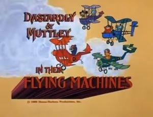 Dastardly And Muttley In Their Flying Machines