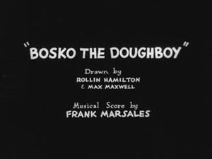 Bosko The Doughboy