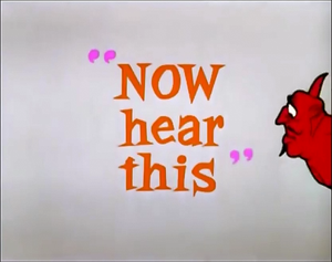 Now Hear This