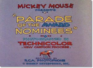 Parade Of The Award Nominees