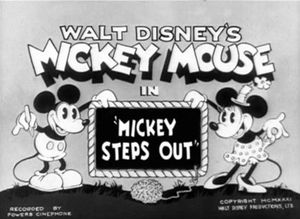 Mickey Steps Out