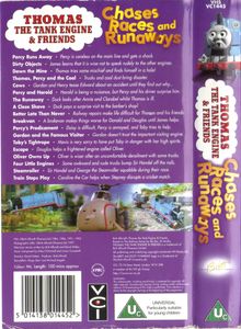Thomas The Tank Engine & Friends: Chases, Races And Runaways