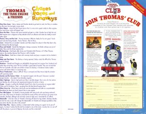 Thomas The Tank Engine & Friends: Chases, Races And Runaways
