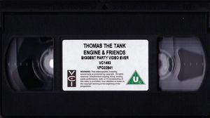 Thomas The Tank Engine & Friends: Biggest Party Video Ever!