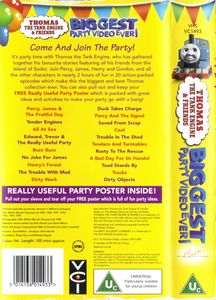 Thomas The Tank Engine & Friends: Biggest Party Video Ever!