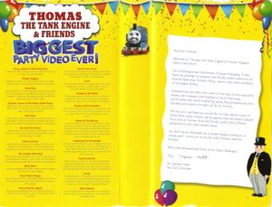 Thomas The Tank Engine & Friends: Biggest Party Video Ever!