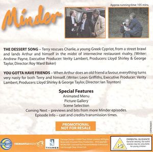 Minder - Two Episodes From Series One