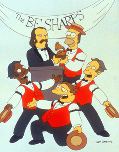 Homer's Barbershop Quartet