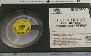 Duran Duran Girls On Film / Hungry Like The Wolf