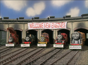 Five New Engines In The Shed