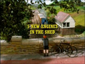 Five New Engines In The Shed