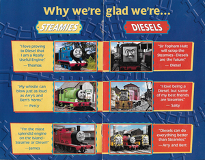 Thomas & Friends: Steamies vs. Diesels & Other Thomas Adventures