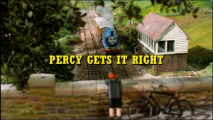 Percy Gets It Right