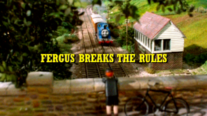 Fergus Breaks The Rules