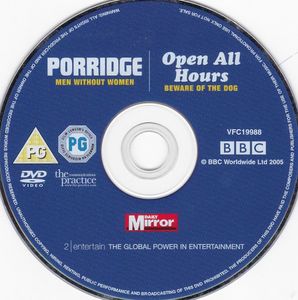 BBC Comedy Double DVD, Week 1: Porridge - Men Without Women / Open All Hours - Beware Of The Dog