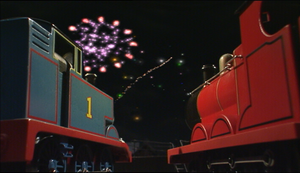 Thomas And The Firework Display
