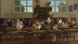 Chickens To School