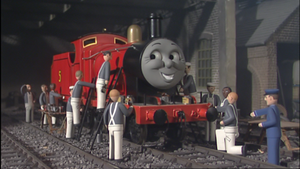 James Gets A New Coat