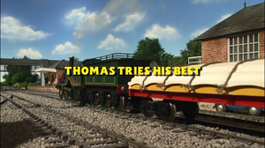 Thomas Tries His Best