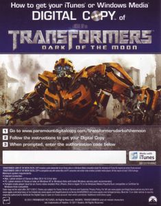 Transformers: Dark Of The Moon