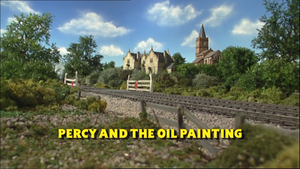 Percy And The Oil Painting