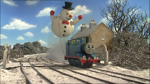 Thomas' Frosty Friend