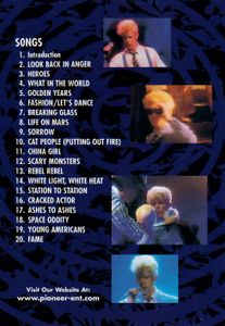 David Bowie: Serious Moonlight
