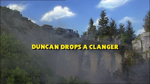 Duncan Drops A Clanger