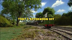 Toby's Afternoon Off