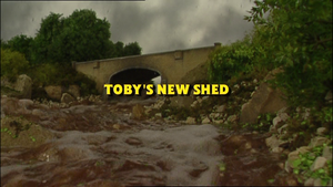 Toby's New Shed