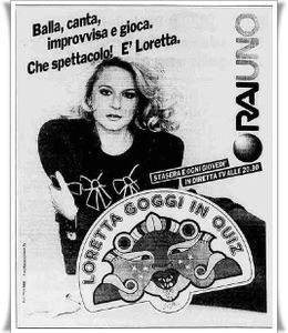 Loretta Goggi in quiz