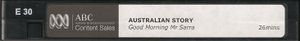 Australian Story: Good Morning Mr Sarra