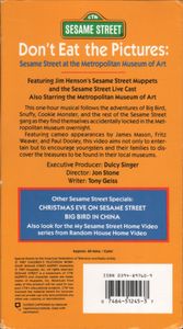 Don't Eat the Pictures: Sesame Street at the Metropolitan Museum of Art