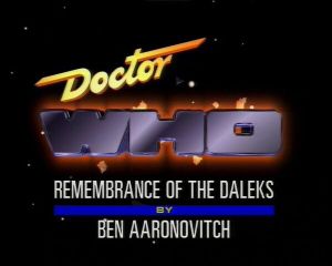 Remembrance Of The Daleks