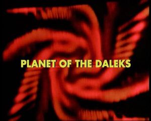 Planet Of The Daleks