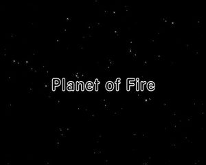 Planet Of Fire
