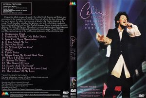 Celine Dion: THE COLOUR OF MY LOVE CONCERT