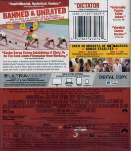 The Dictator: Banned & Unrated