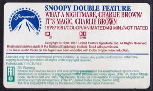 What A Nightmare, Charlie Brown / It's Magic, Charlie Brown