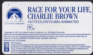 Race For Your Life, Charlie Brown