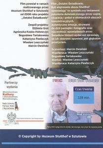 Ostatni Świadkowie. Byli więźniowie obozu Stutthof opowiadają