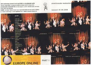Einstürzende Neubauten: Konzert 01.04.2000