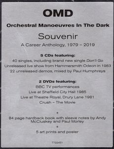 OMD: Souvenir (Deluxe Edition)