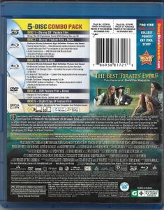 Pirates Of The Caribbean: On Stranger Tides (Limited 3D Edition)