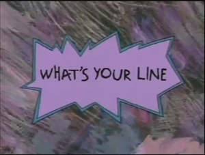 What's Your Line?