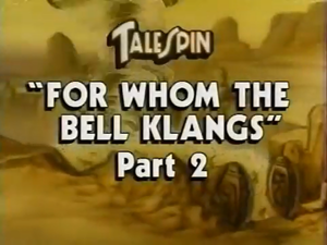 For Whom The Bell Klangs