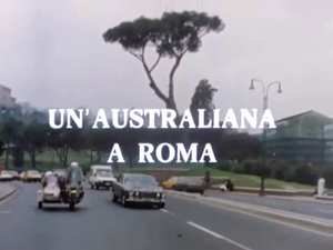 Un'australiana a Roma