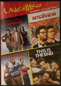 Lough Out Loud 4-Movie Collection: Pineapple Express / The Interview / The Night Before / This Is The End